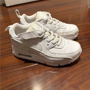 Kids White Airmax Sneaker Size 12C
